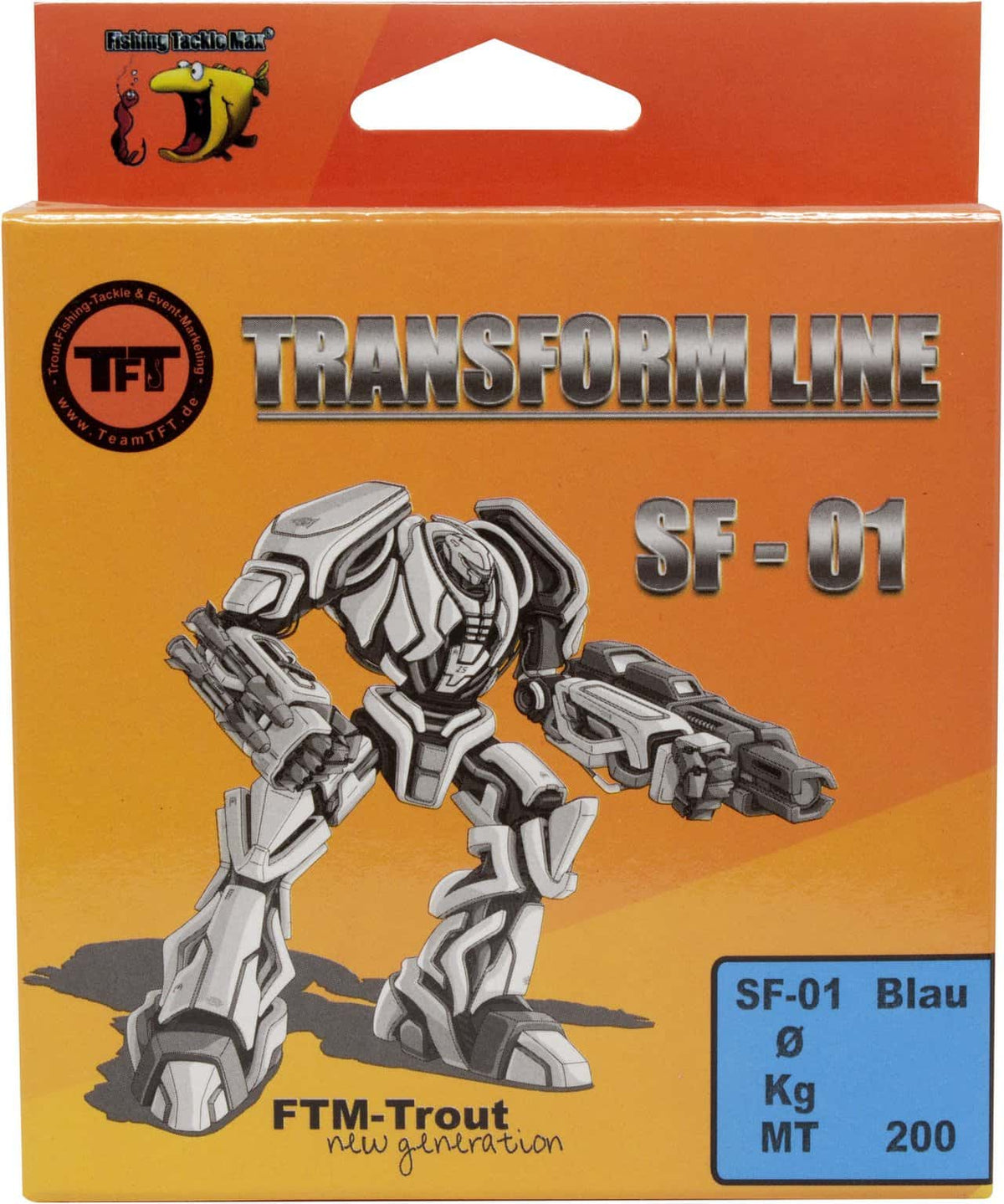 Transform Line Blau
